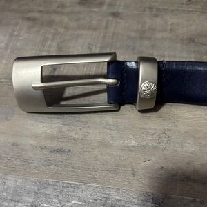 Versace Blue and Silver Women's Belt